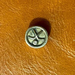 Retired Pandora Hocky Pucks and Sticks charm